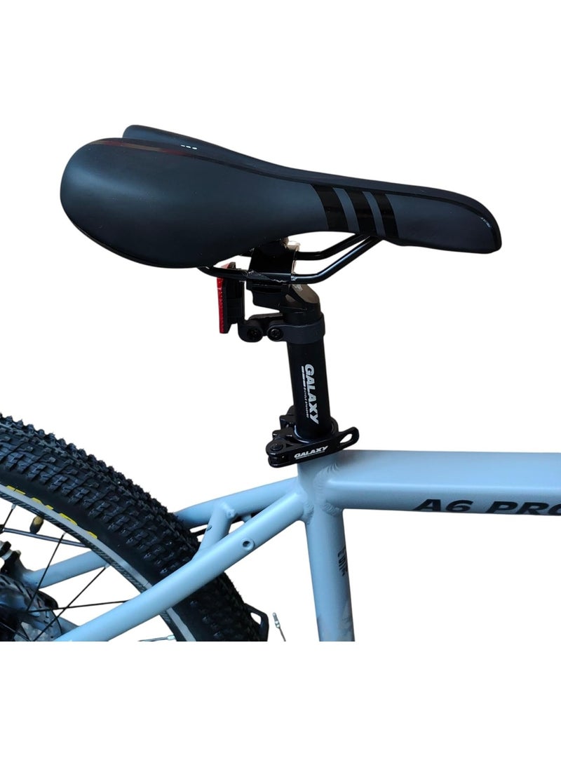 Galaxy A6 Pro 26-inch - Mountain Bike, Aluminum Alloy Frame, 21-Speed, Aluminum Crankset, Mechanical Disc Brakes, Suspension Fork with Lockout,With 1-Year Warranty By ABO ELGOUKH AND MAXLERZ - Image 3